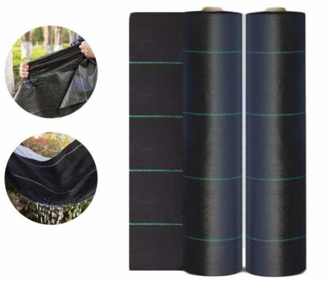 防草シート 2m×100m 除草シート ロール 雑草防止シート 草除け 防草 シート 農用シート UV剤入り 人工芝 芝生 草 庭 駐車場 草よけ 雑草防止 雑草対策 雑草 生えない 農業 園芸用 ガ