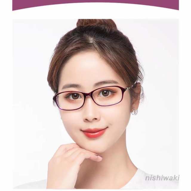 遠近両用メガネ 老眼鏡 メガネ ブルーライトカット 防粉塵 敬老の日 ギフト おしゃれ レデイーズ メンズ 輕量 男女兼用 メガネ敬老の日父の