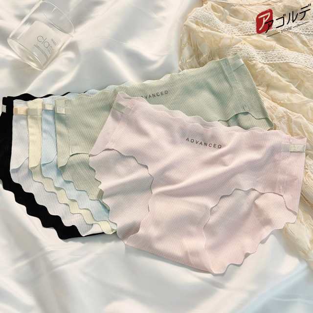 3枚セット 綿 パンツ 下着 レディース ショーツ 綿100% ハイウエスト スタンダード コットン 綿パンツ パンティ 女性 レース コットン1