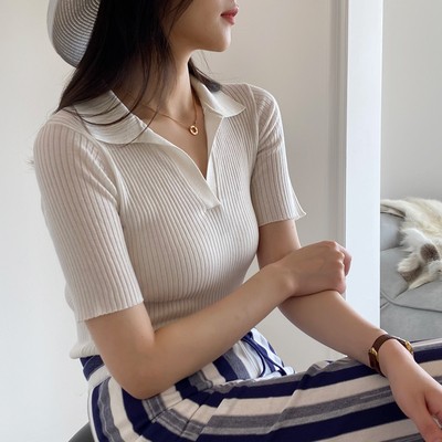 トップス ブラウス カットソー 半袖 かわいい Vネック 大人可愛い きれいめ シンプル カジュアル 大人 夏 おしゃれ イエロー ベージュ 大人女子 S M L 女子会 休日 旅行 着回し ファッシ