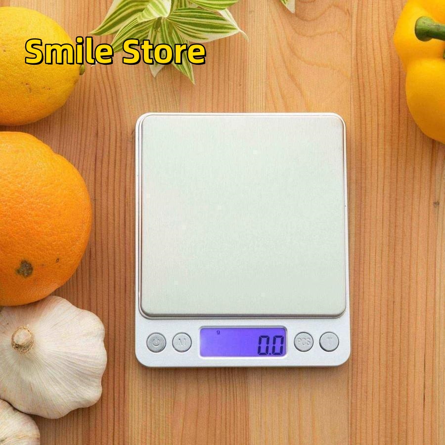 [Smile Store]500g デジタル 料理 キッチンスケール スケール 0.1g単位 お菓子作り 3kg デジタルスケール クッキングスケール 3kg 0.01g単位