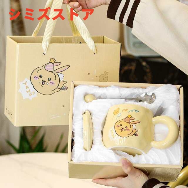 ちいかわ カップ 3点セット 蓋つき マグカップ ハチワレ うさぎ家電 生活家電 生活家電用アクセサリー 部品 その他