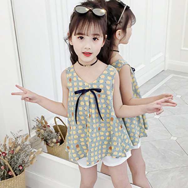 女の子 セットアップ Tシャツ パンツ 2点セット 夏服 キッズ 遠足 ファッション 通園 通学 90 100 110 120 130cm 韓国子供服 韓国子ども服 可愛い