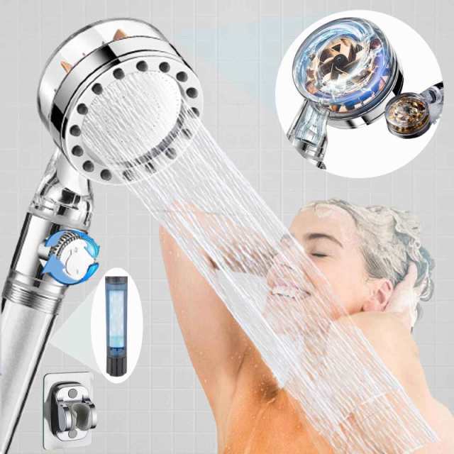 シャワーヘッド 節水 マイクロナノバブル 最強 増圧シャワーヘッド 高水圧 手元止水 ストップ 塩素除去剤 浄水 シャワーヘッド. 水圧強い