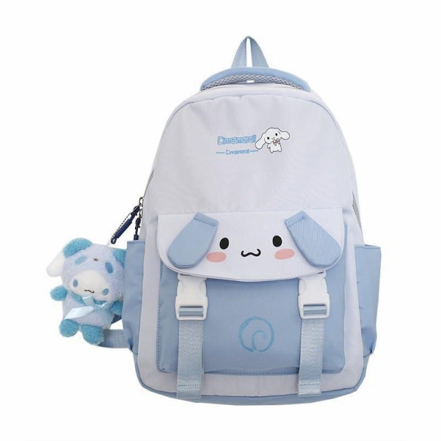 マイメロディ ポムポムプリン シナモロール クロミ リュック チャーム 小学生 子供 チャーム付き バックパック 通学 遠足 軽量 キッズ用リュック 子供リュック