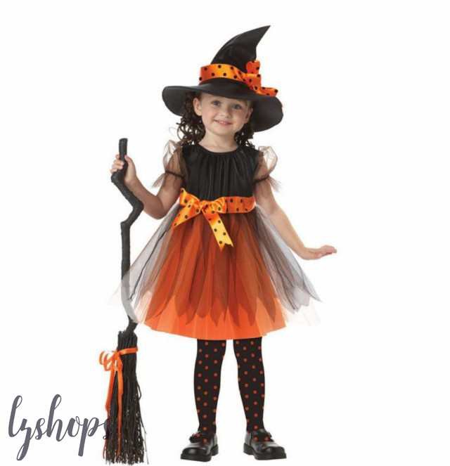 ハロウィン衣装 子供衣 ハロウィン コスプレ 子供ドレス ワンピース Halloween 演出服 お姫様 コスプレ衣装 魔女 子供 可愛い ハロウィン