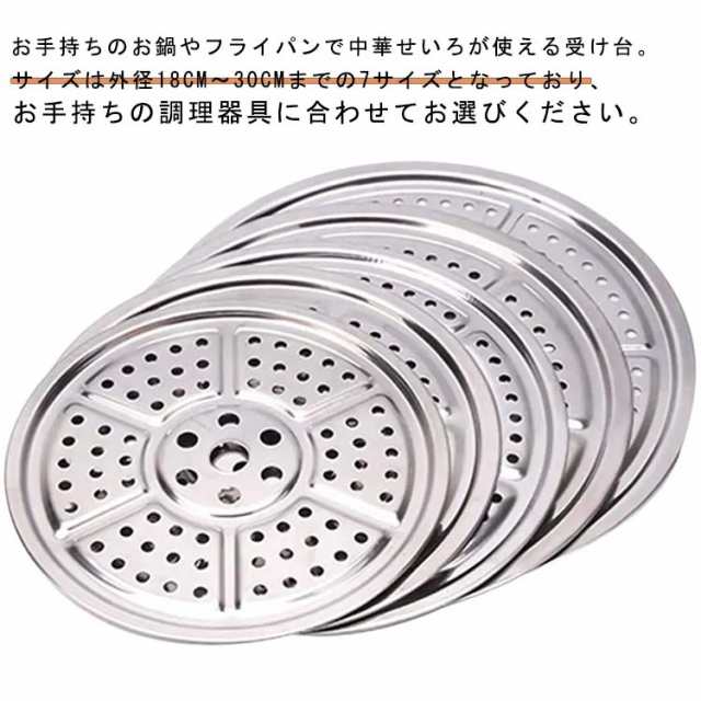 焦げ付き防止 プレート 蒸し板 受け台 せいろ 蒸し器替わり せいろを置く台 せいろ せいろ 受け台 蒸籠用受け台 時短 簡単 蒸し料理 蒸し調理 飲茶 蒸籠 せいろ蒸し 蒸し板 軽量 コンパクト