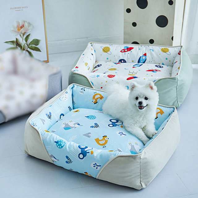 ペット ベッド 洗える ソファー モコモコ クッション スクエア 保温性 ベッド 犬 猫 寝台 四季通用 マット 抗菌 防臭 耐久性 休憩所 かわいい 寝床 犬ベッド ふわふわ 耐磨耗性 滑り止め 猫