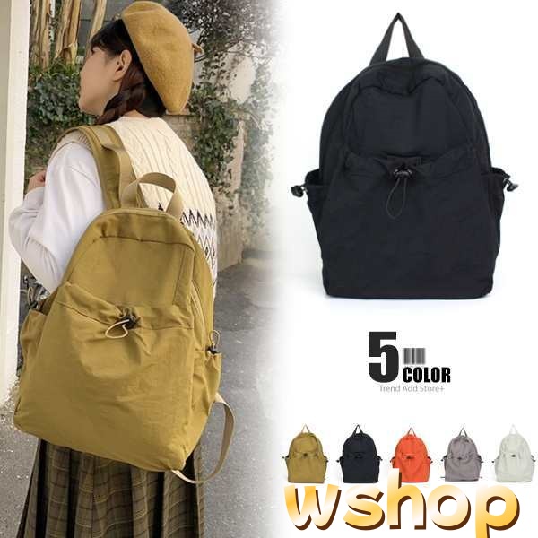 リュック リュックサック 【ナイロンリュック】 バックパック バッグ マザーズバッグ レディース メンズ 大人 A4対応 大容量 ナイロン デイリー オールシーズン シンプル カジュアル 無地 旅行用